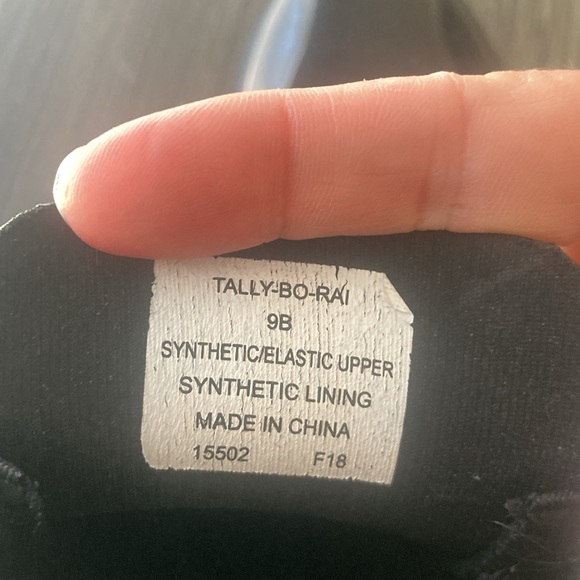 Lauren Ralph Lauren Black Ankle Boots/Rain - Picture 5 of 5